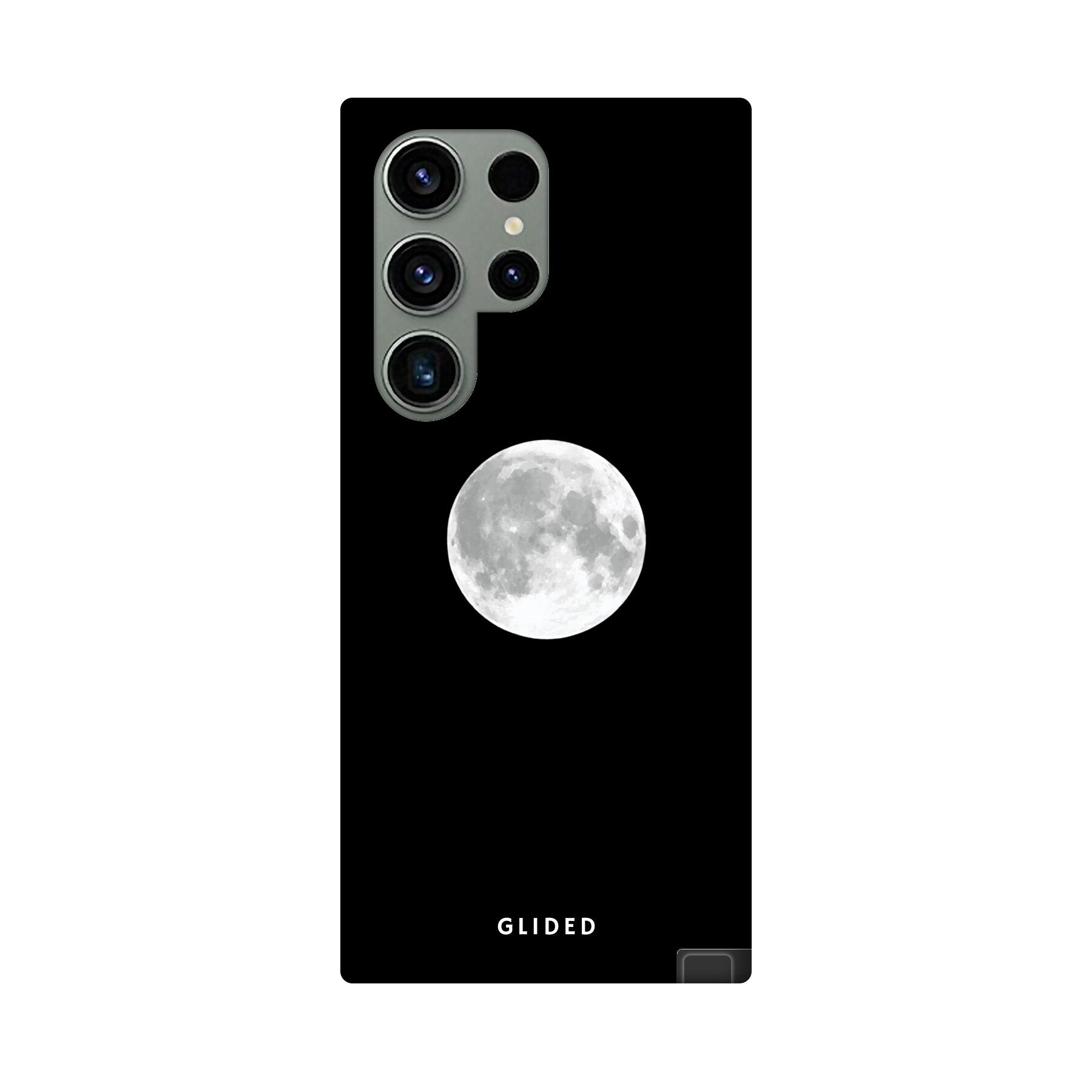 Epic Moon Handyhülle für Samsung Galaxy S23 Ultra mit majestätischem Vollmond-Design, idealer Schutz und stilvolles Accessoire.