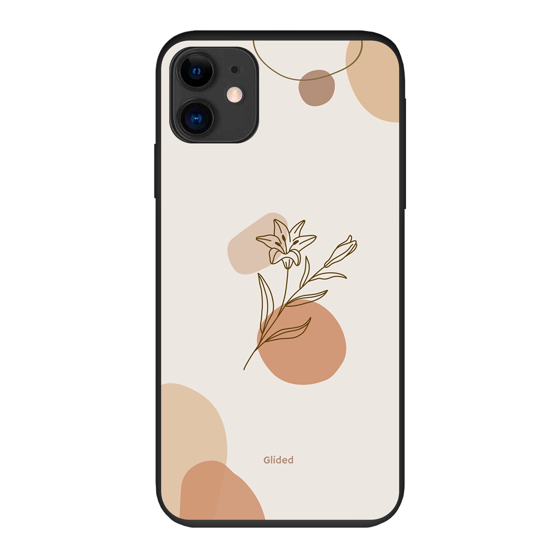 Flora iPhone 11 Handyhülle mit pastellfarbenen Blumen und elegantem Design, idealer Schutz für dein Smartphone.