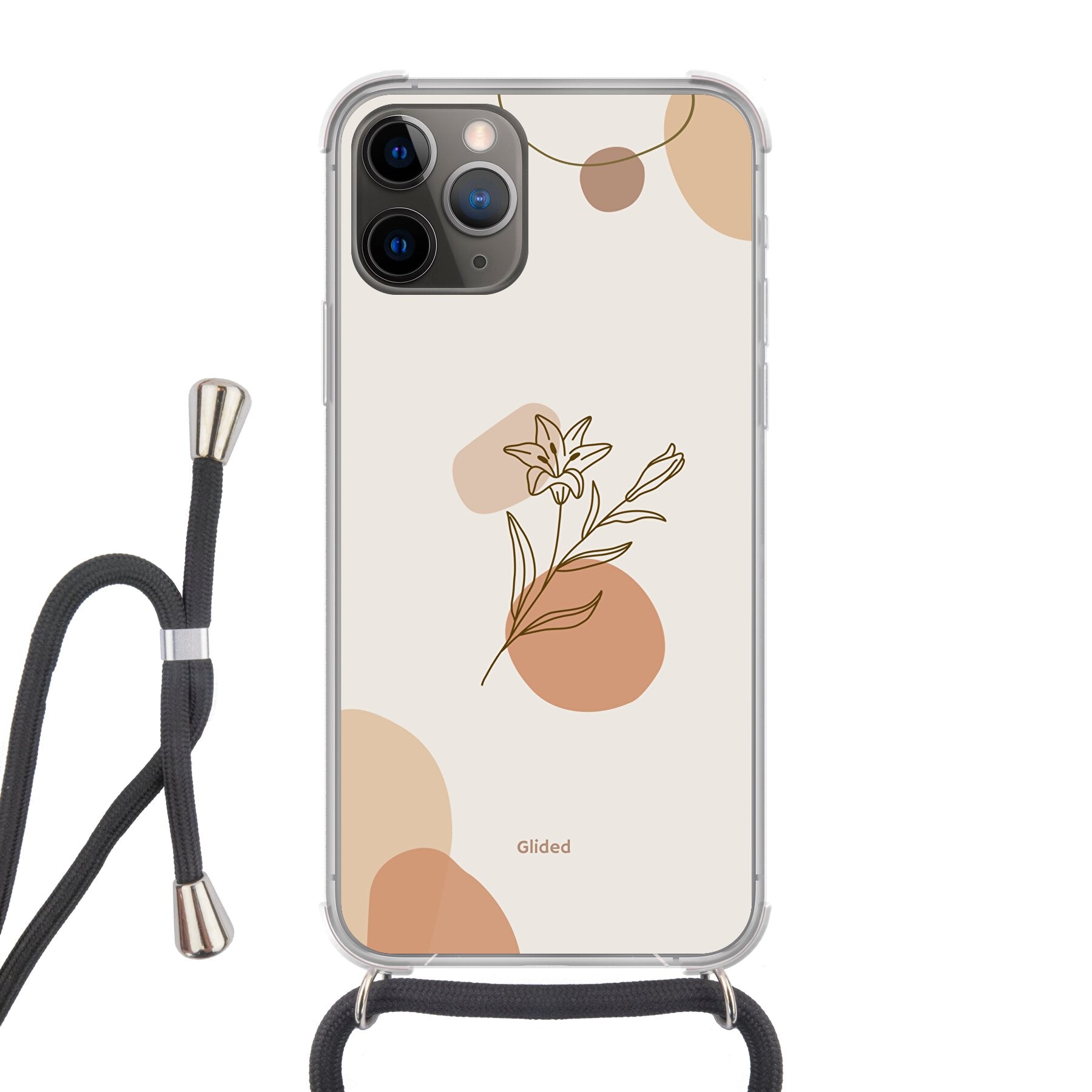 Flora iPhone 11 Pro Handyhülle mit pastellfarbenem Blumendesign, idealer Schutz und schlankes Design.