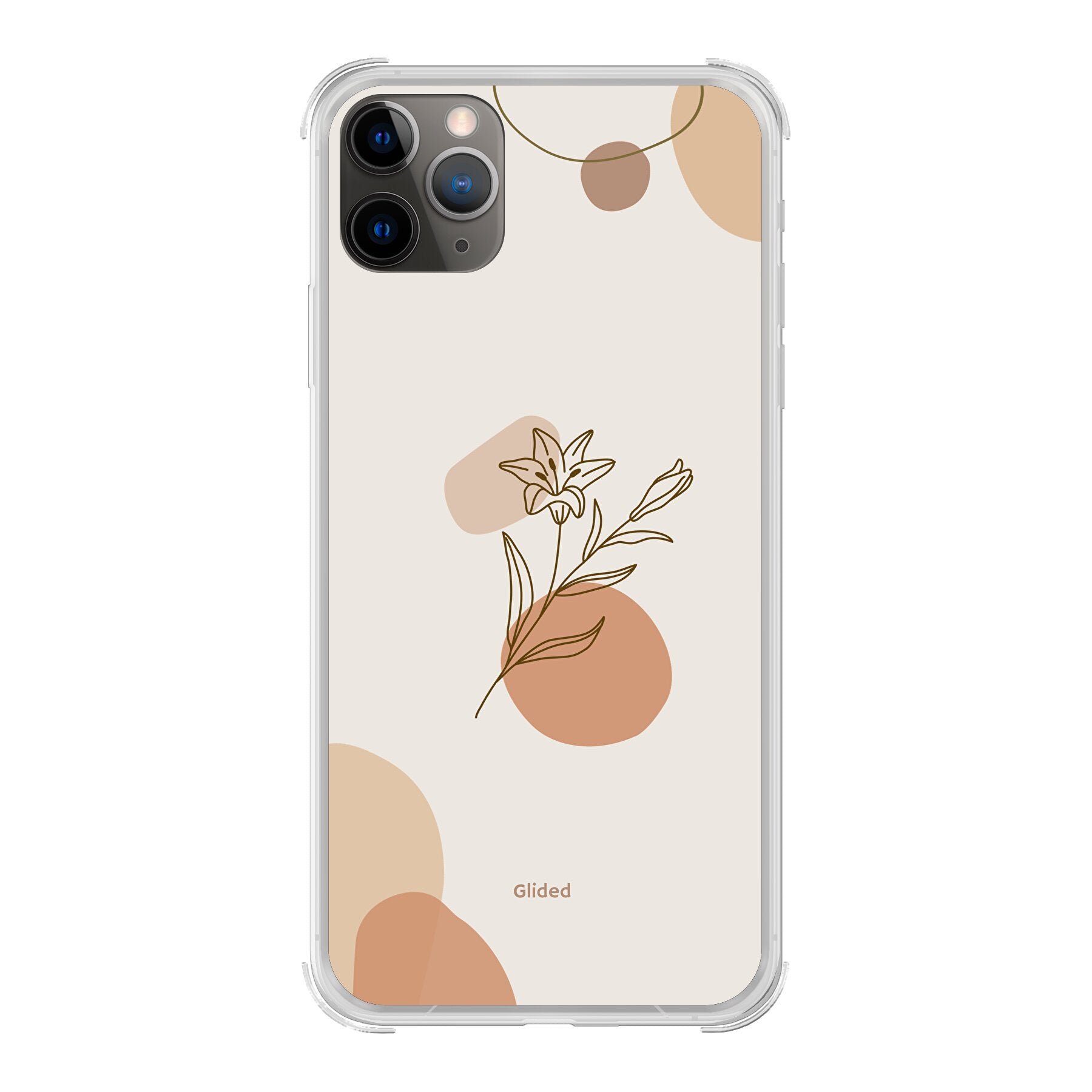 Flora iPhone 11 Pro Handyhülle mit pastellfarbenem Blumendesign, idealer Schutz und schlankes Design.