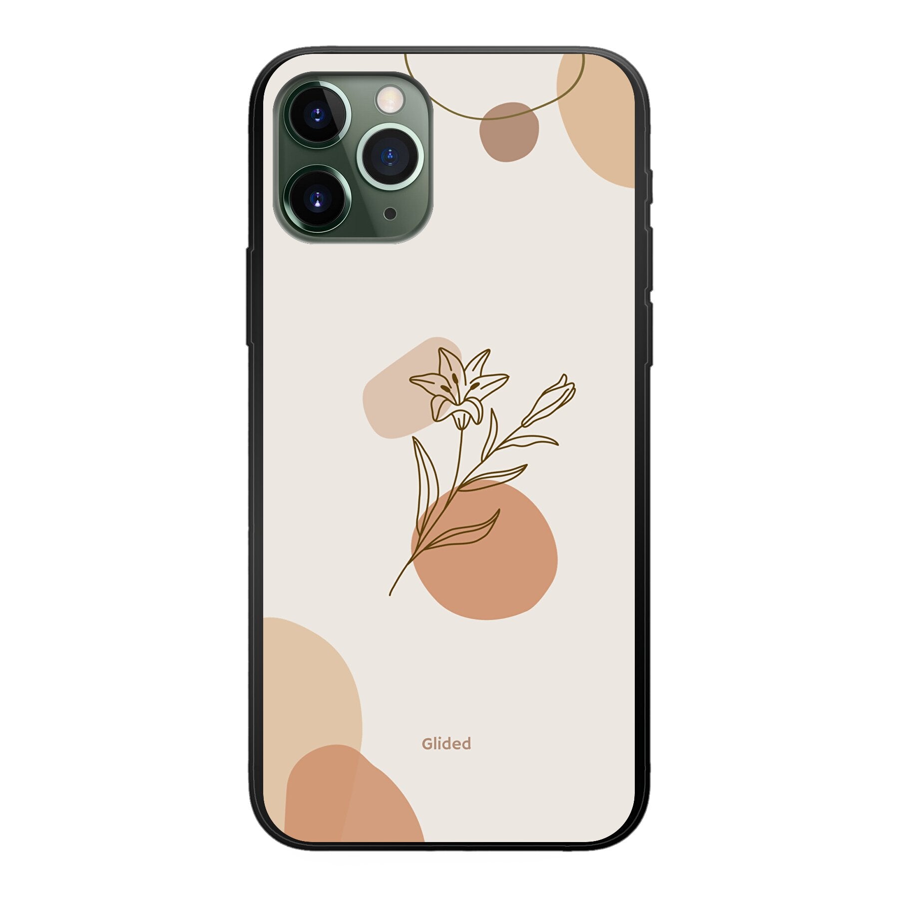 Flora iPhone 11 Pro Handyhülle mit pastellfarbenem Blumendesign, idealer Schutz und schlankes Design.