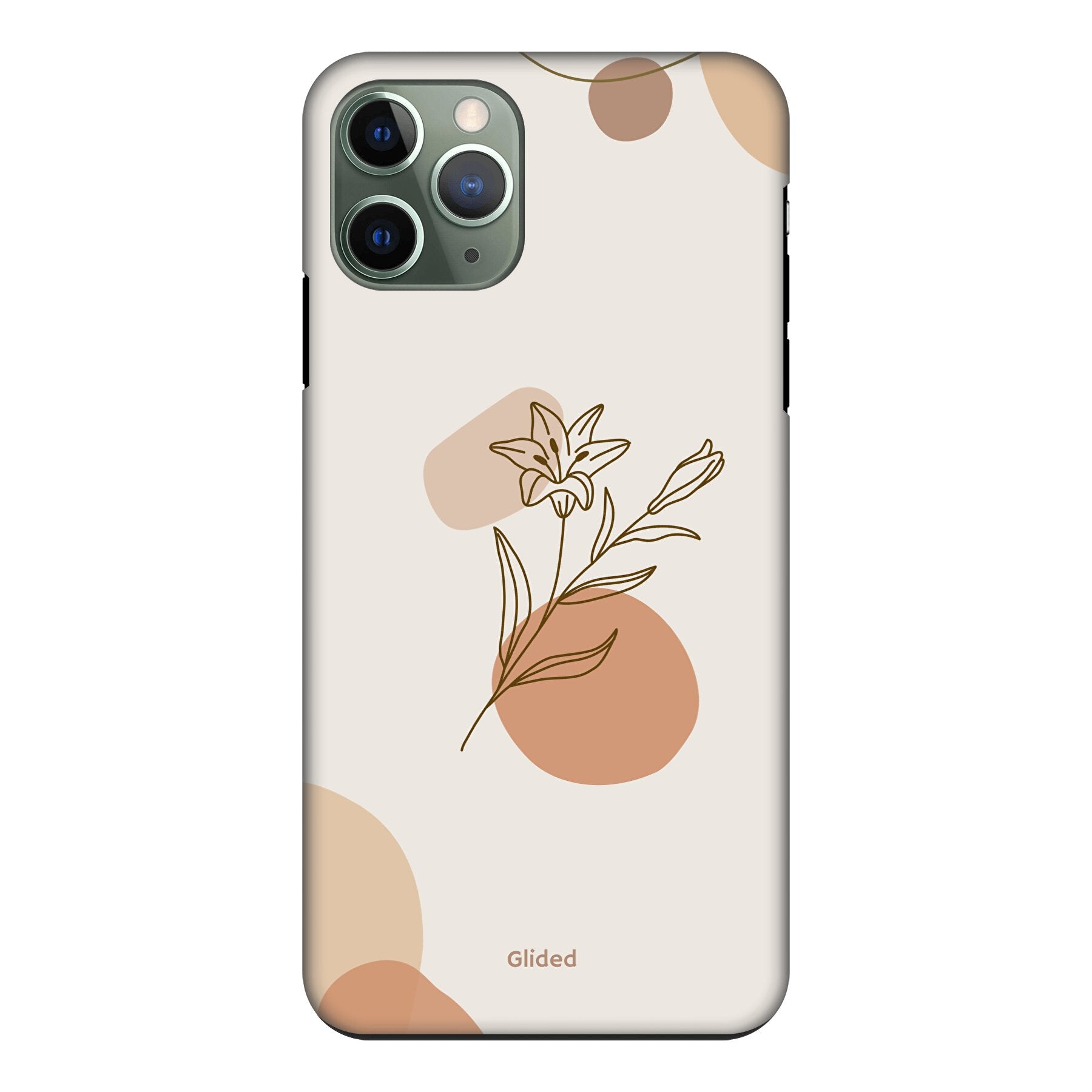 Flora iPhone 11 Pro Handyhülle mit pastellfarbenem Blumendesign, idealer Schutz und schlankes Design.