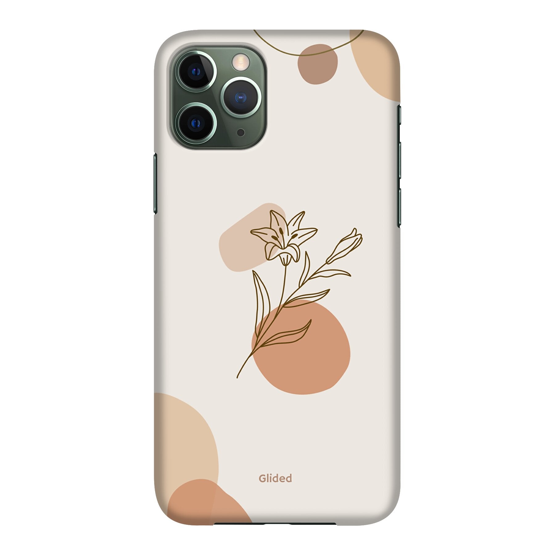 Flora iPhone 11 Pro Handyhülle mit pastellfarbenem Blumendesign, idealer Schutz und schlankes Design.