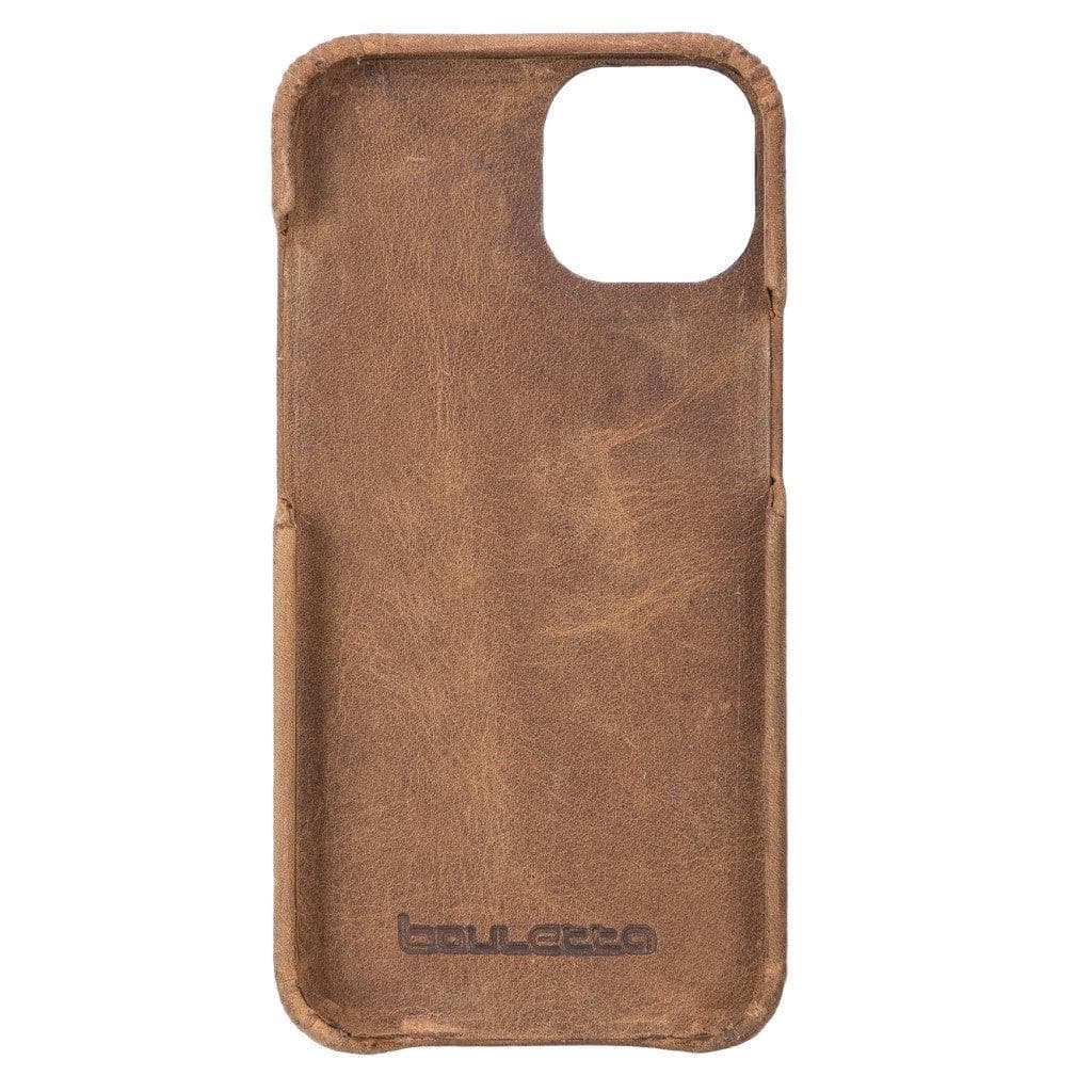 Full Leather Coating Detachable Wallet Case for Apple iPhone 13 Series, showcasing premium leather finish and detachable wallet functionality.