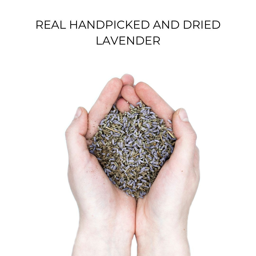 Organic Lavender Phone Case showcasing hand-picked lavender buds, eco-friendly design, and modern aesthetics.