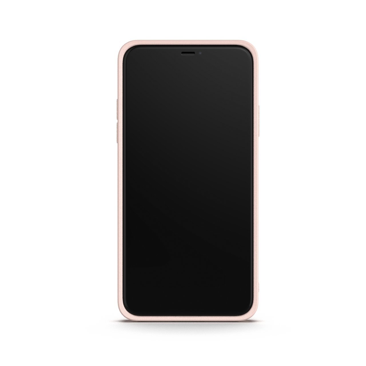 Rose iPhone 11 Pro Max Case made from durable Liquid Silicone with a soft microfiber lining, showcasing its elegant design and protective features.