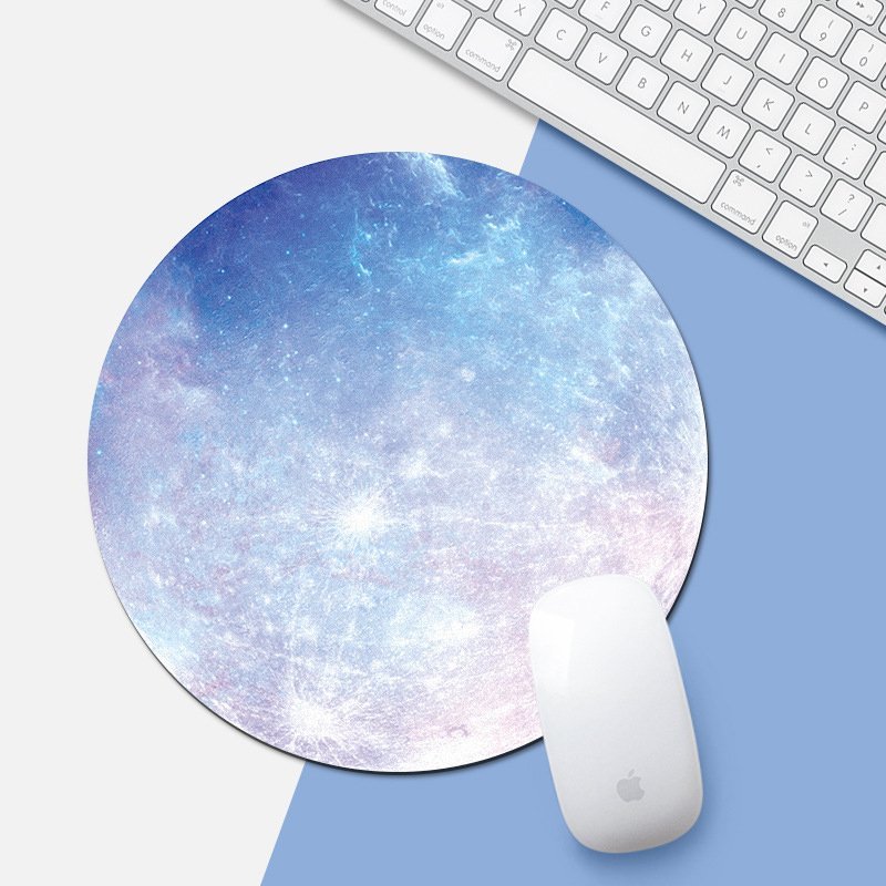 The Mercury Mouse Pad featuring a sleek, ultra-smooth surface with an anti-slip rubber base, designed for optimal mouse performance and comfort.