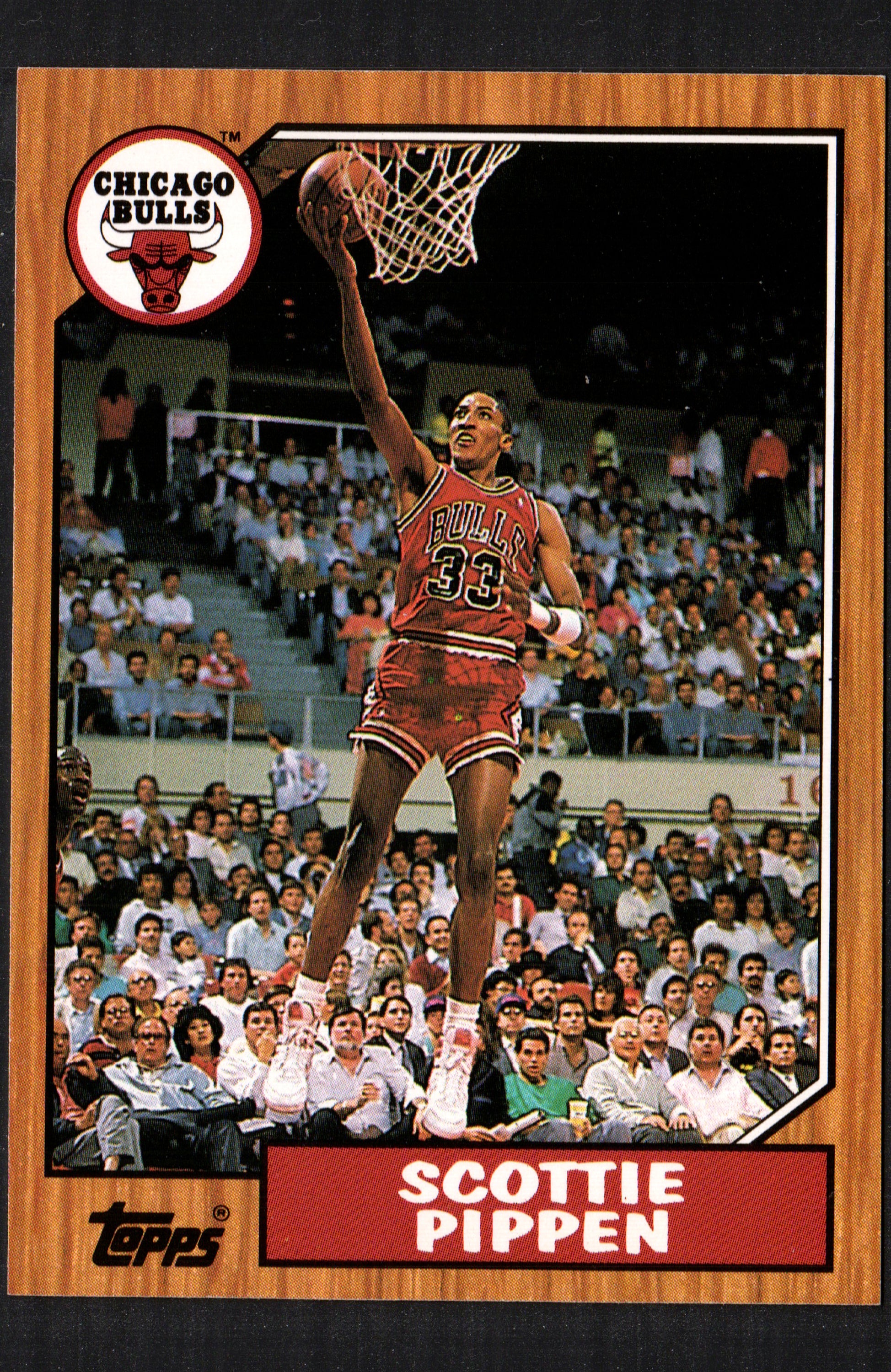 1993 Topps trading card featuring Scottie Pippen in Chicago Bulls uniform, card number 97.