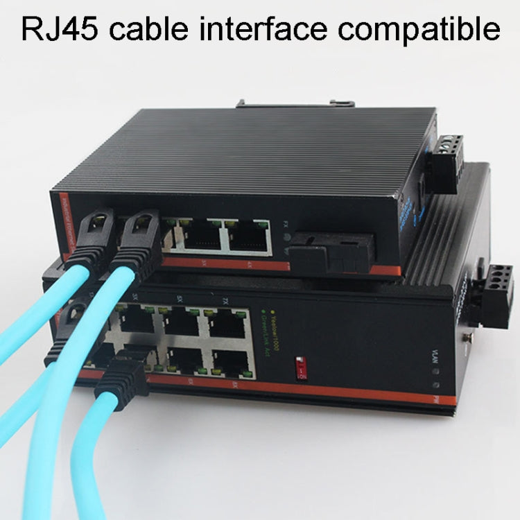 0.5m CAT5 Double Shielded Gigabit Industrial Ethernet Cable with RJ-45 connectors, showcasing its robust design and flexibility.