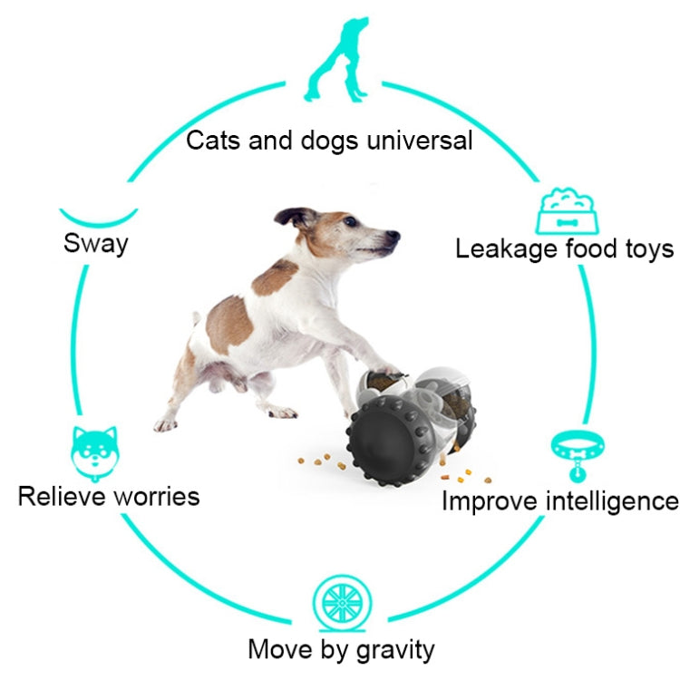 087DT Swing Car Pet Food Leaker, a colorful robot-shaped toy for pets, designed for interactive feeding and play.