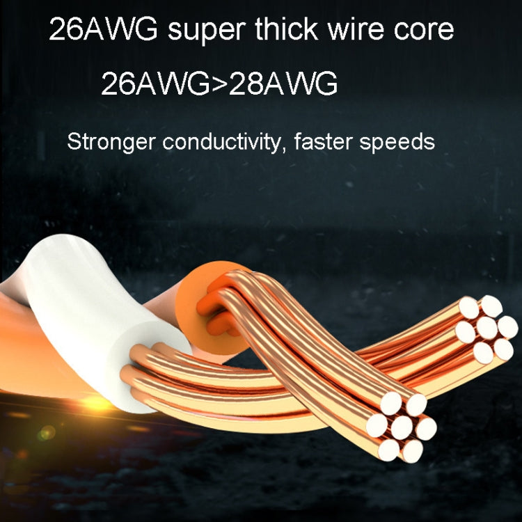 10m CAT6 Gigabit Ethernet Double Shielded Cable with RJ-45 connectors, showcasing its durable design and flexibility.