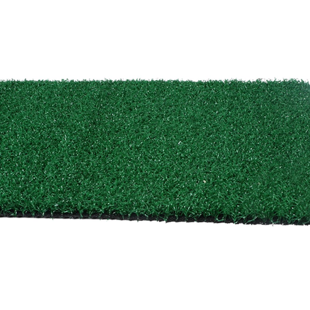 10M Golf Training Mat designed for indoor and outdoor practice, featuring a realistic grass texture and anti-slip base for stability.