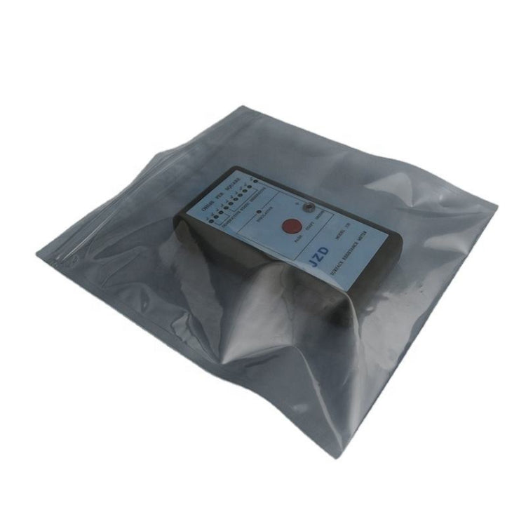 A pack of 100 anti-static shielding bags, each measuring 13x18cm, designed for hard disk insulation and protection against static electricity.