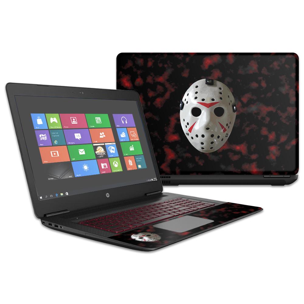 MightySkins 13th Nightmare skin for HP OMEN Laptop 17 (2016) in Matte finish, showcasing vibrant design and precise cut.