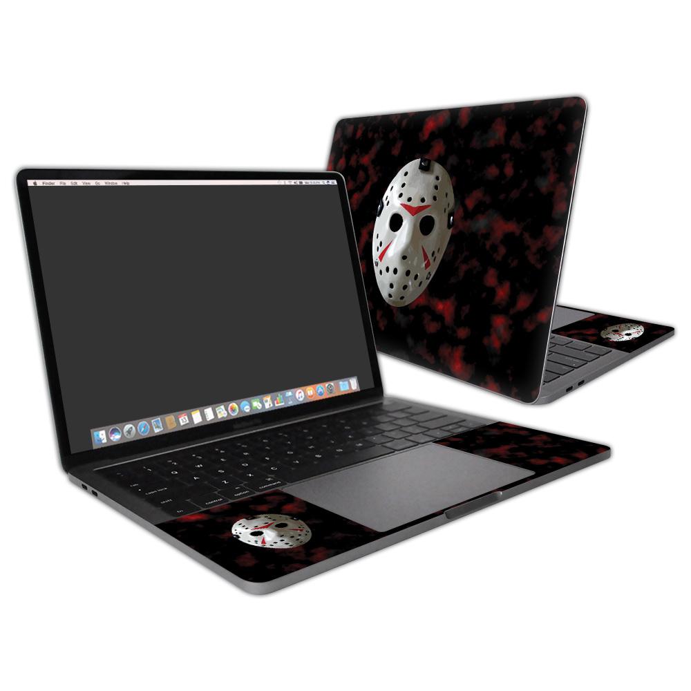 MightySkins 13th Nightmare skin for Apple MacBook Pro 13" in Matte finish, showcasing stylish design and precision cut.