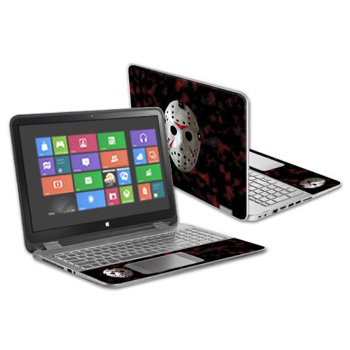 MightySkins 13th Nightmare skin for HP Pavilion X360 13.3" Touch, showcasing its unique design and premium finish.