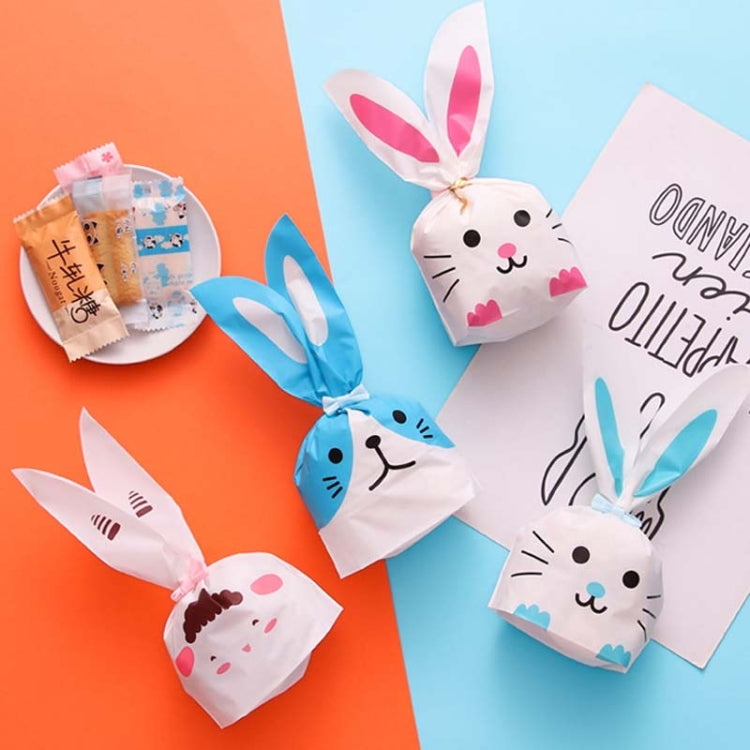 Colorful Cartoon Rabbit Ears Gift Packaging Bags, perfect for candy and snacks, featuring a playful design and durable material.