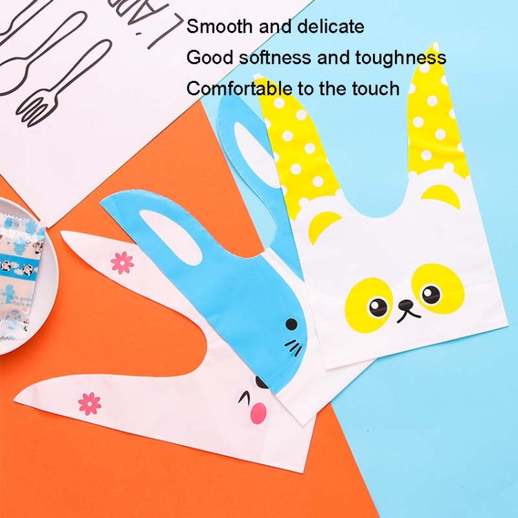 Colorful Cartoon Rabbit Ears Gift Packaging Bags, perfect for candy and snacks, featuring a playful design and durable material.