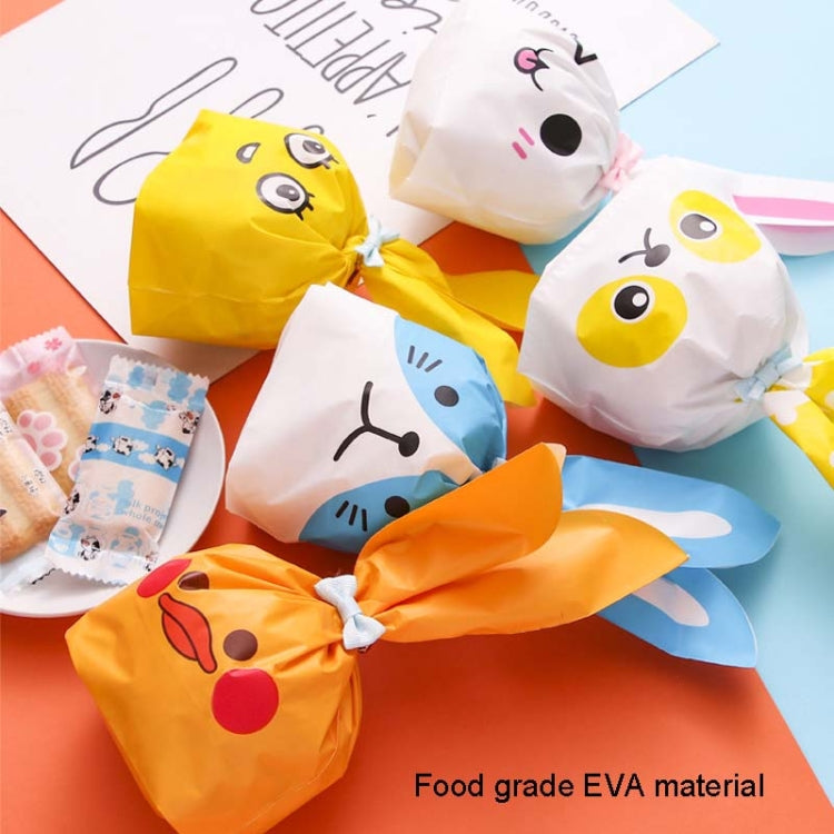 Colorful Cartoon Rabbit Ears Gift Packaging Bags, perfect for candy and snacks, featuring a playful design and durable material.