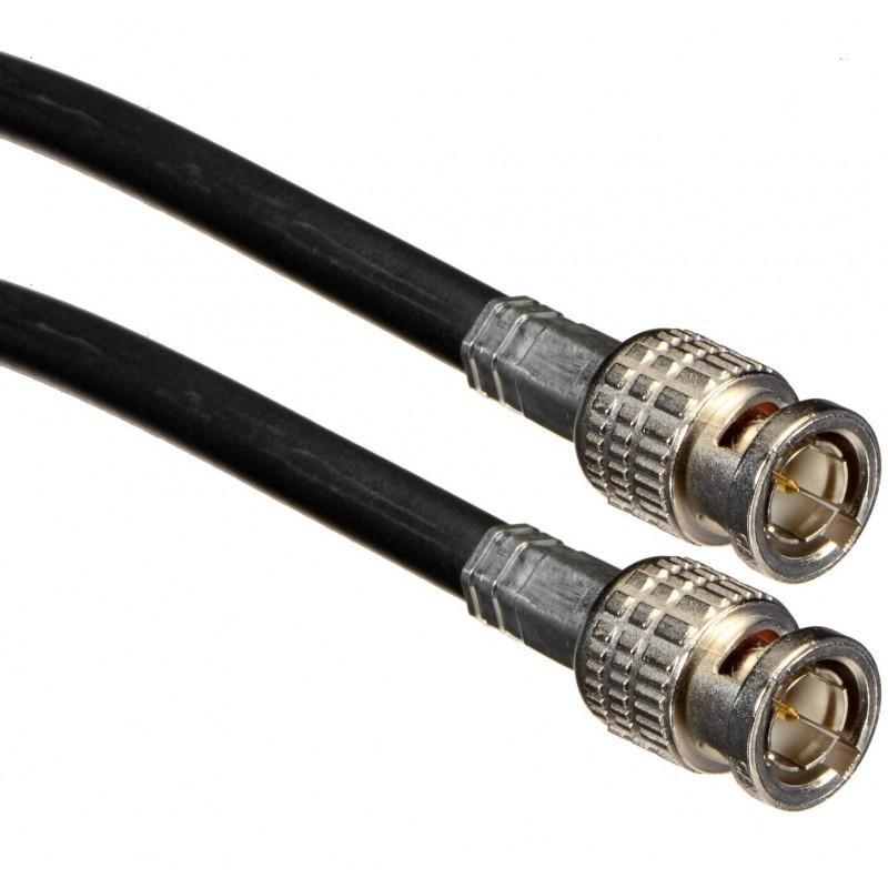 1M SDI 6G BNC-BNC cable featuring Belden 1694A construction and Trompeter connectors, ideal for HD video transmission.