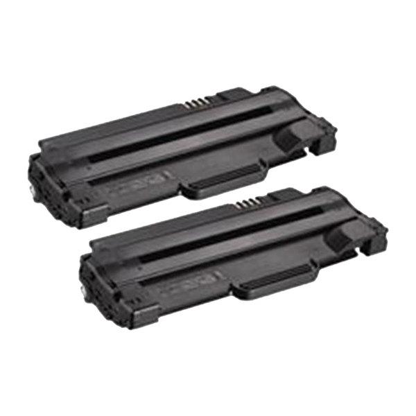 Two 1130 HY Black Premium Generic Toner cartridges, designed for high-quality printing.