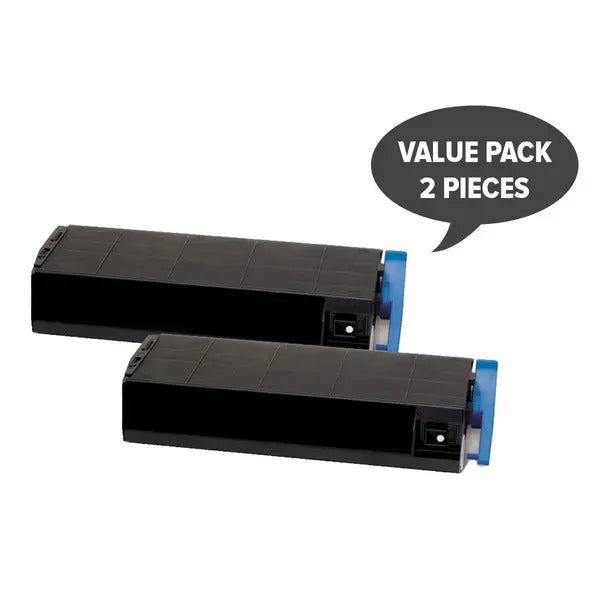 Two black toner cartridges CT201114 C1110, premium quality, compatible with laser printers.