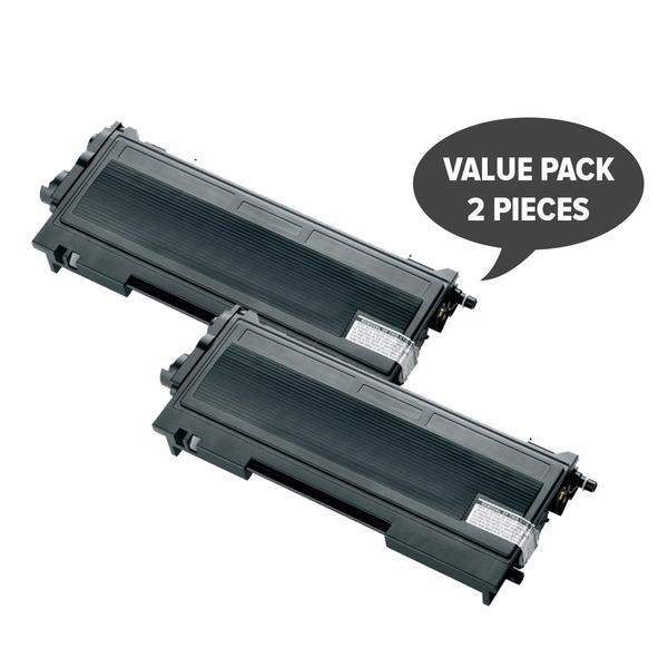 Two TN-4100 Premium Generic Toner cartridges, designed for high-quality laser printing, featuring a sleek design and clear labeling.