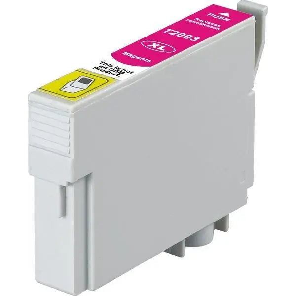 200XL Magenta Premium Compatible Cartridge showcasing vibrant magenta ink and quality design.