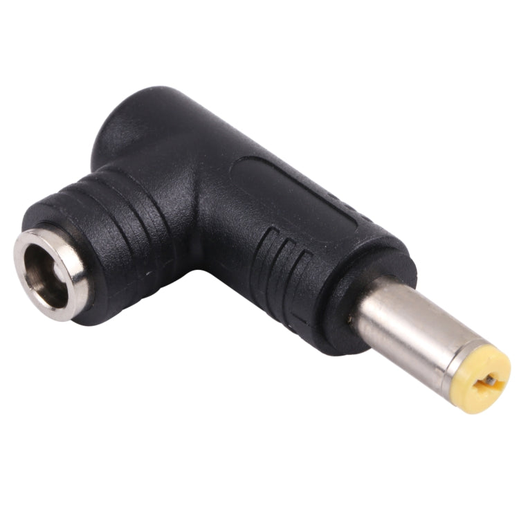 240W DC adapter connector with 5.5 x 1.7mm male and 5.5 x 2.5mm female ends, compact and portable design.