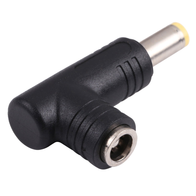 240W DC adapter connector with 5.5 x 1.7mm male and 5.5 x 2.5mm female ends, compact and portable design.