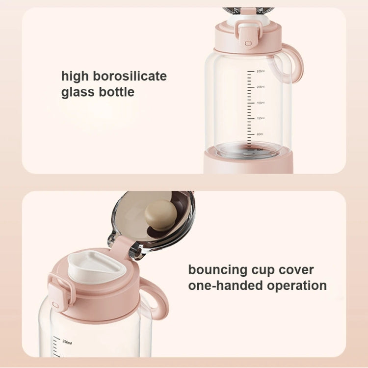 250ml Wireless Instant Water Warmer Electric Kettle designed for baby formula preparation, featuring a sleek design and LED display.