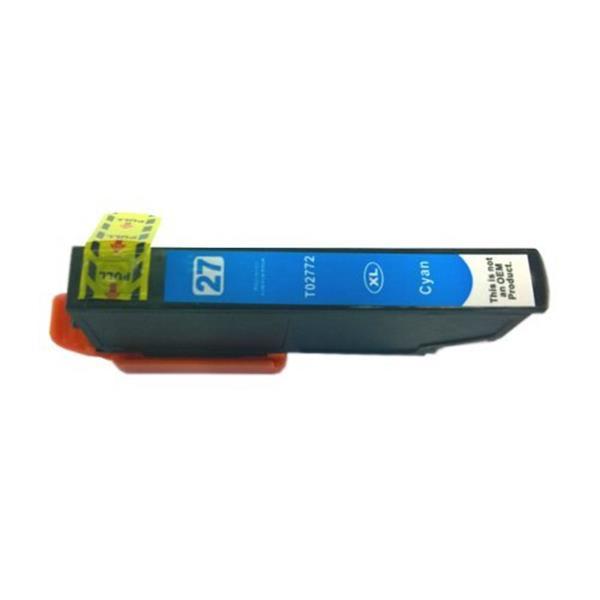 277XL Cyan Compatible Inkjet Cartridge with 14ml ink volume, designed for vibrant printing.