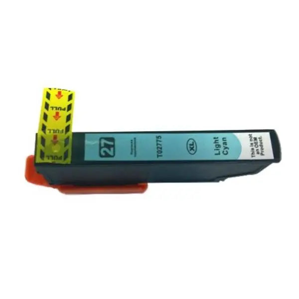 277XL Light Cyan Compatible Inkjet Cartridge with 14ml ink volume, designed for vibrant printing.