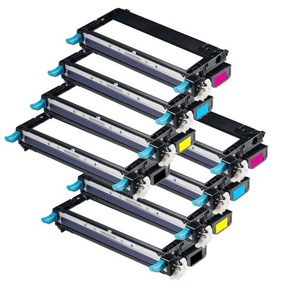 3110 3110CN 3115CN Generic Toner Set X 2 with premium cartridges for high-quality printing.