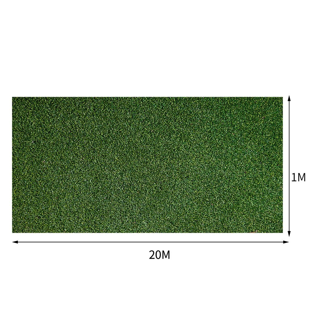 40SQM of lush green artificial grass lawn flooring, showcasing its realistic texture and vibrant color, perfect for outdoor spaces.