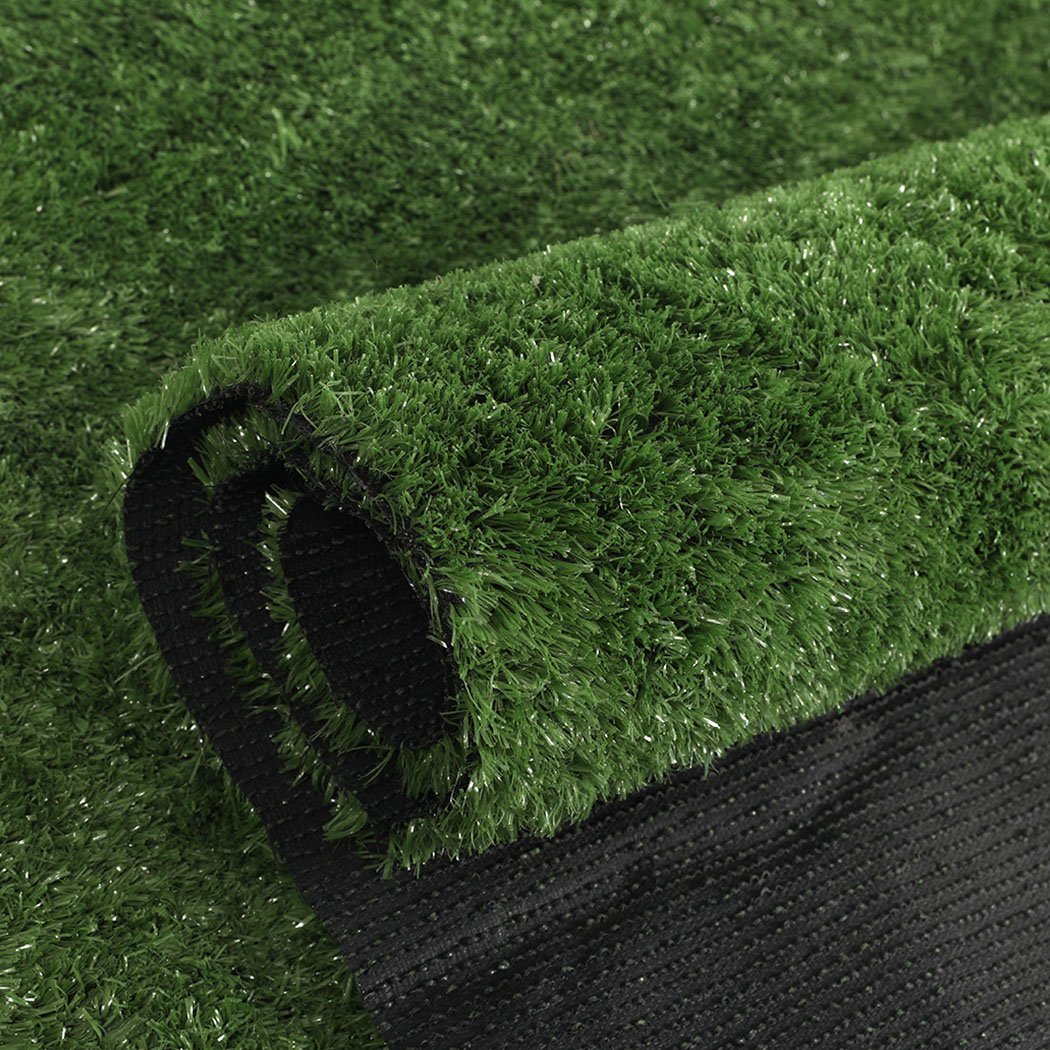 40SQM of lush green artificial grass lawn flooring, showcasing its realistic texture and vibrant color, perfect for outdoor spaces.