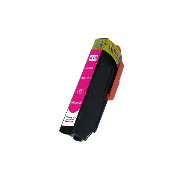 410XL Magenta Compatible Inkjet Cartridge showcasing vibrant color and quality design.