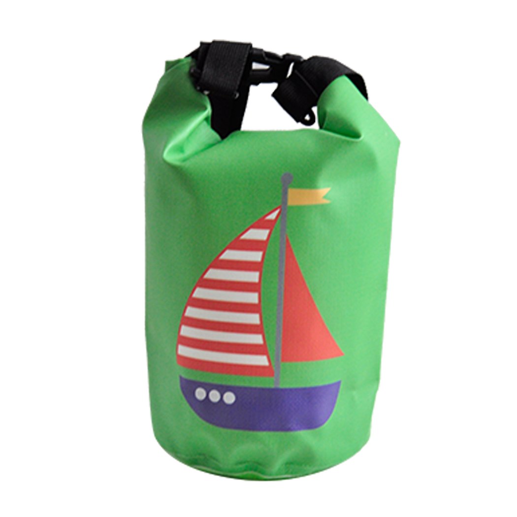 4L waterproof beach bag made of durable 500D PVC fabric, ideal for outdoor activities like kayaking and boating.