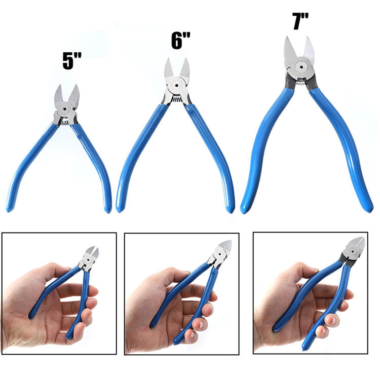 5 inch Water Nozzle Pliers made of chrome vanadium steel, featuring a spring device and ergonomic design for electricians.