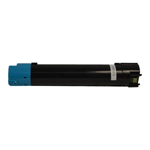 5130 Premium Cyan Generic Toner cartridge, featuring a vibrant cyan color and designed for high-quality laser printing.