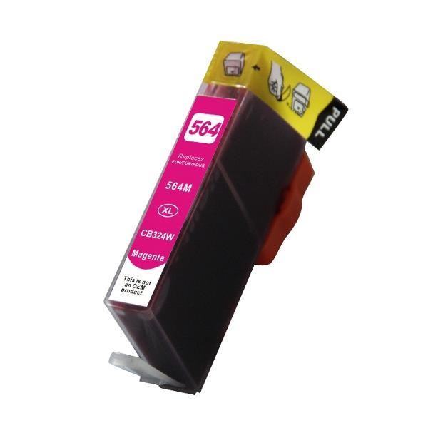 564XL Magenta Compatible Inkjet Cartridge showcasing vibrant color and quality design.