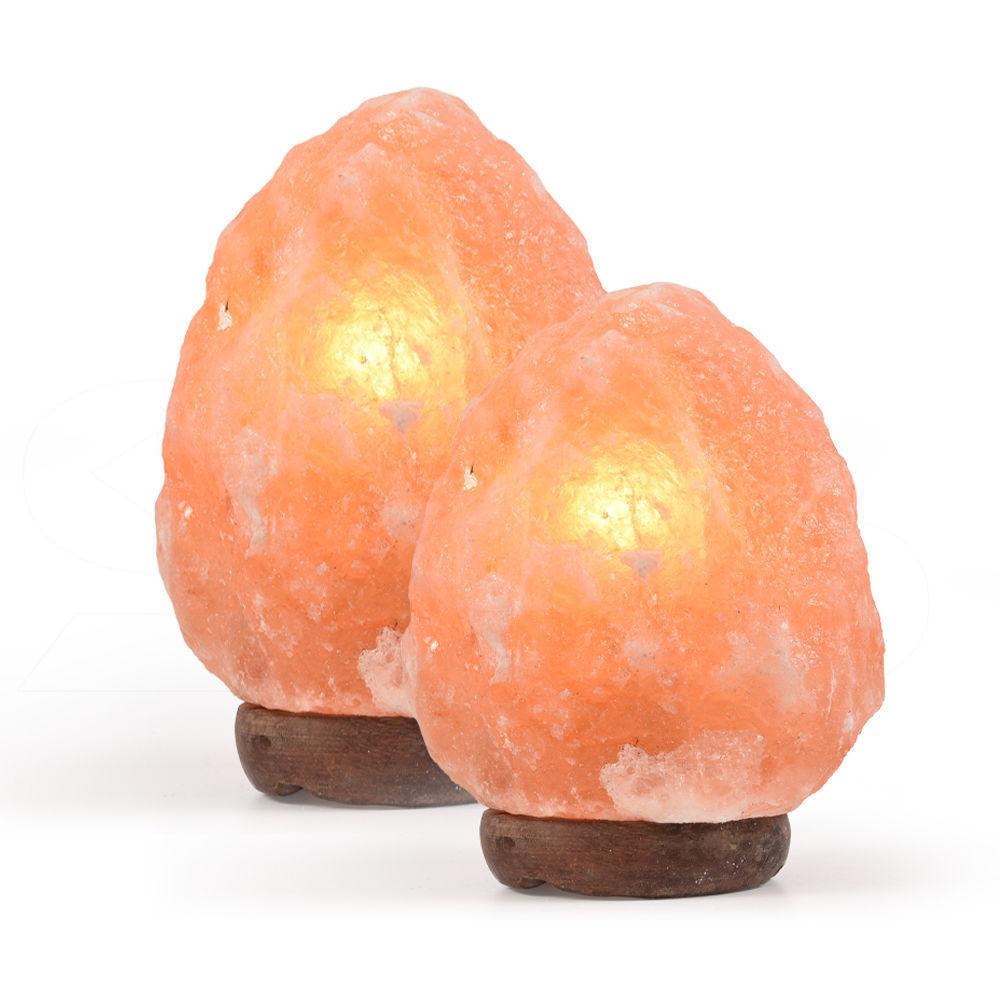 5-7 kg Himalayan salt lamp with natural light dimmer switch, showcasing its warm glow and unique crystal structure.