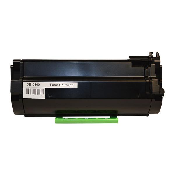 Black Premium Generic Toner Cartridge 592-11952 #2360, designed for high-quality printing with easy installation.