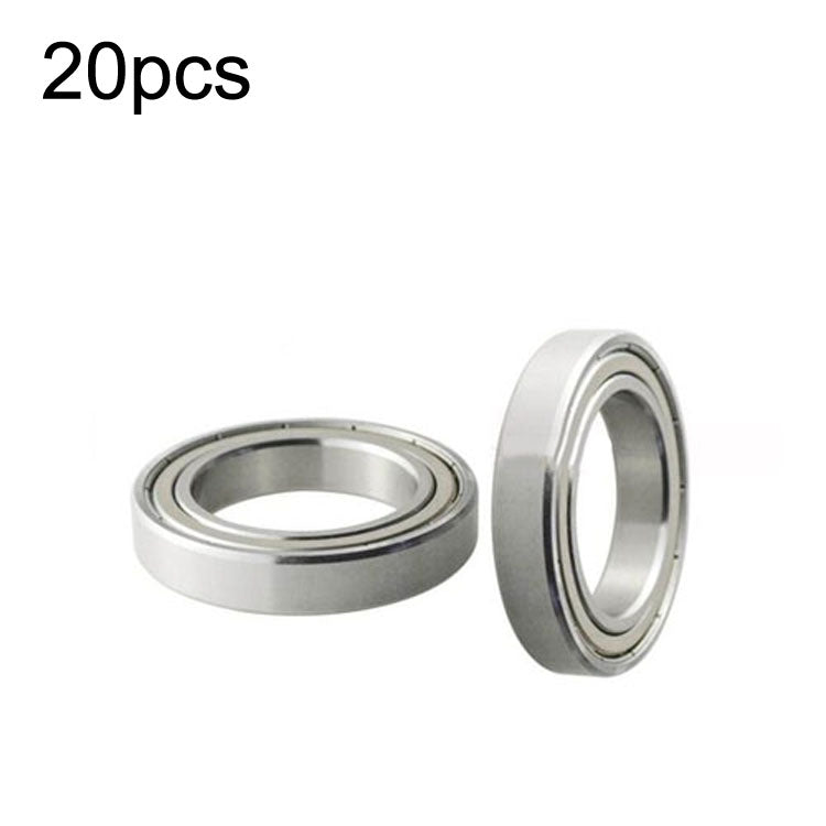 6803ZZ Deep Groove Ball Bearings, 20pcs set, dimensions 17x26x5mm, suitable for high-speed applications.