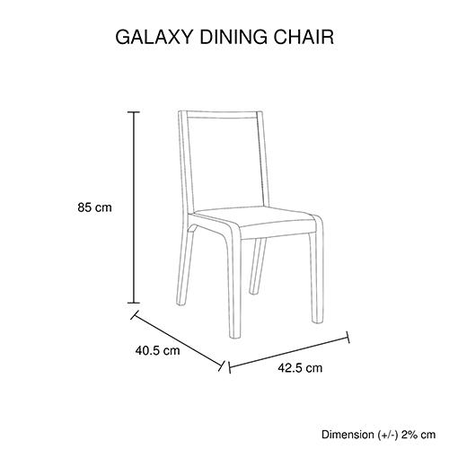 7 Pieces Dining Suite featuring a high gloss white dining table and six comfortable chairs with a modern design.