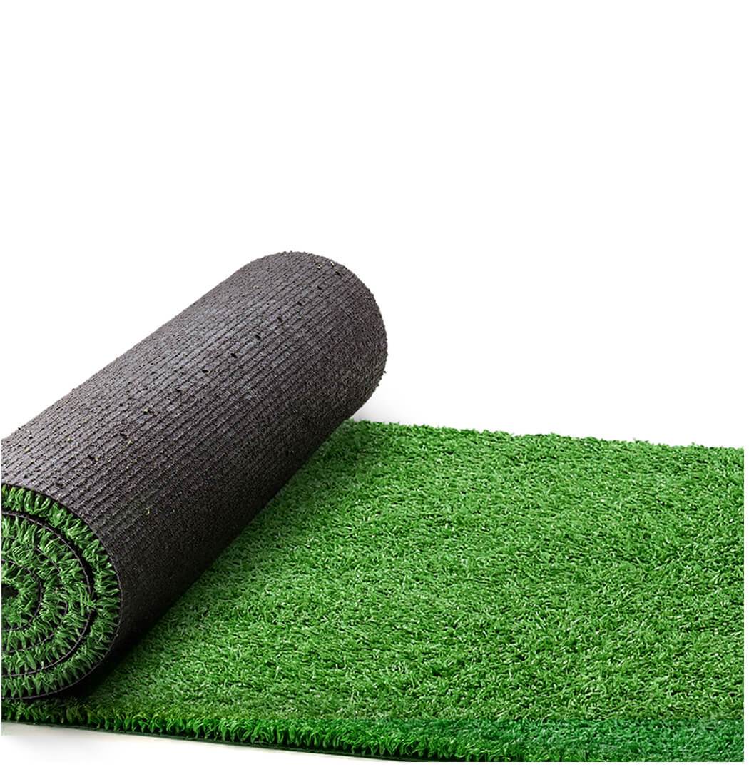 70SQM Artificial Grass Lawn Flooring in lush olive green, showcasing its realistic texture and thickness, perfect for outdoor spaces.