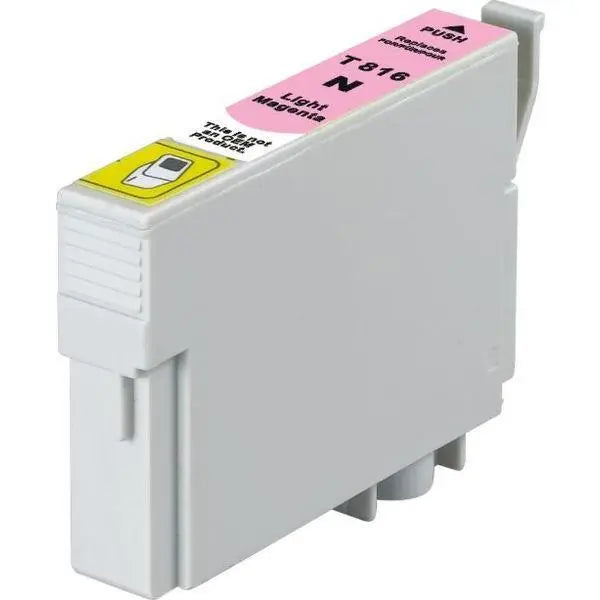 81N Light Magenta Compatible Inkjet Cartridge showcasing its vibrant color and quality design.