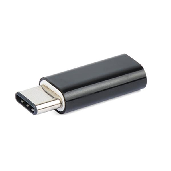 8WARE USB 2.0 Type-C to Micro B adapter, compact design with USB-C and Micro-B connectors.