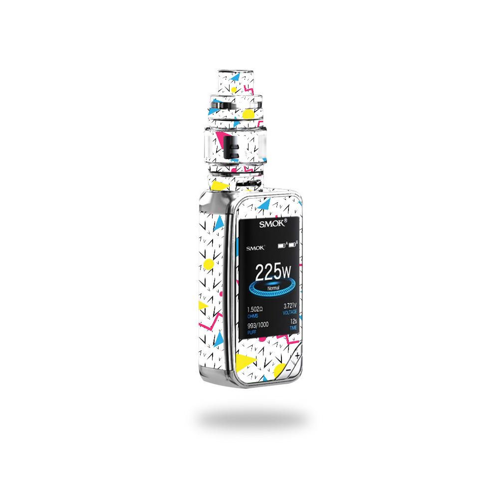 Colorful 90s Fun skin for Smok X-Priv, showcasing vibrant designs and textures.