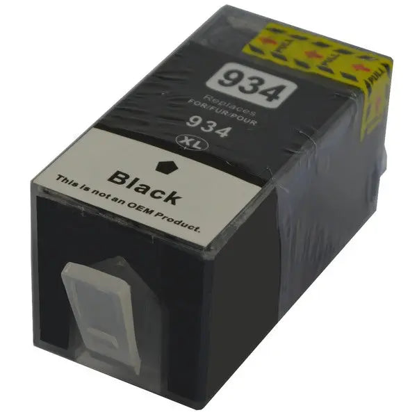 934XL C2P23AA Black Compatible Inkjet Cartridge, premium generic design for high-quality printing.